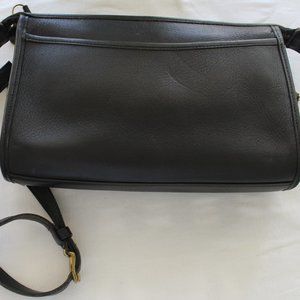 Coach Black Leather Vintage Crossbody Purse  USA